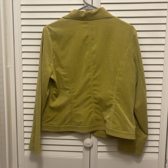 lime green R.Q.T petite jacket, size M - Picture 3 of 3